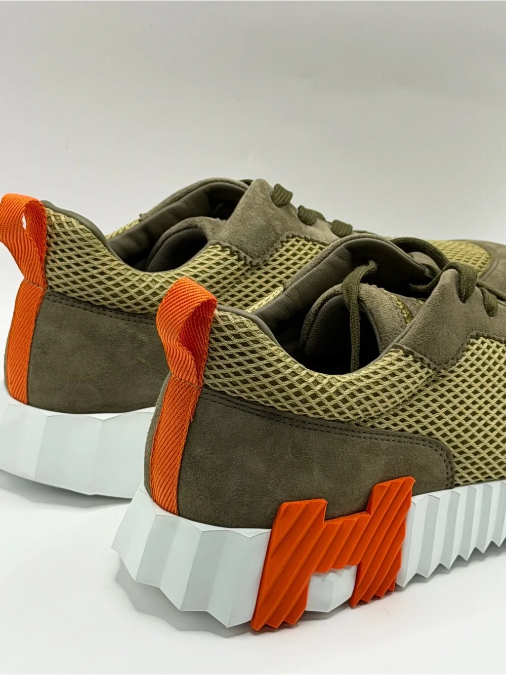 Hermes Homme Bouncing Sneakers Size 41.5